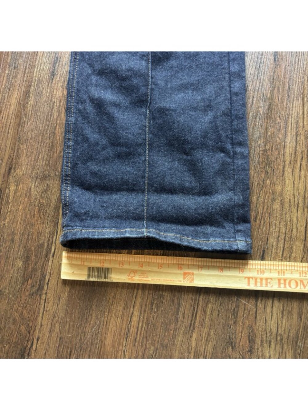 Judy Blue Wide Leg Jeans Dark Wash JB88664DK Front Seam Women’s 11/30 - Picture 8 of 9